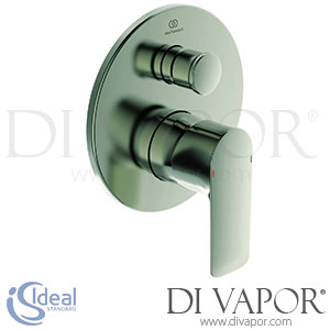 Ideal Standard Connect Air | Concept Air Built-In Silver Storm Bath & Shower Mixer - Aug 2017 - Spare Parts A7035GN GEN1